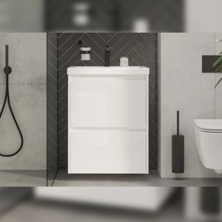 Тумба под раковину подвесная Velvex Klaufs tp.KLA.COM.60.2Y, 60 см Тумба под раковину подвесная Velvex Klaufs tp.KLA.COM.60.2Y, 60 см