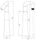 Смеситель для раковины Haiba HB11813-3 пепельный