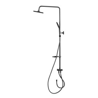 Душевая стойка Swedbe Hermes 5103B без смесителя чёрный Душевая стойка Swedbe Hermes 5103B без смесителя чёрный