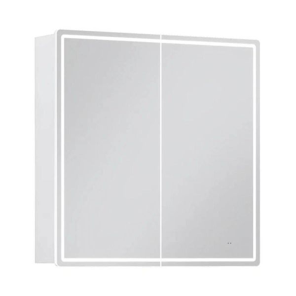 Зеркальный шкаф с подсветкой Vigo Geometry 118 80 см