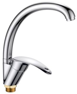 Смеситель для кухни Haiba HB4121-2 хром Смеситель для кухни Haiba HB4121-2 хром