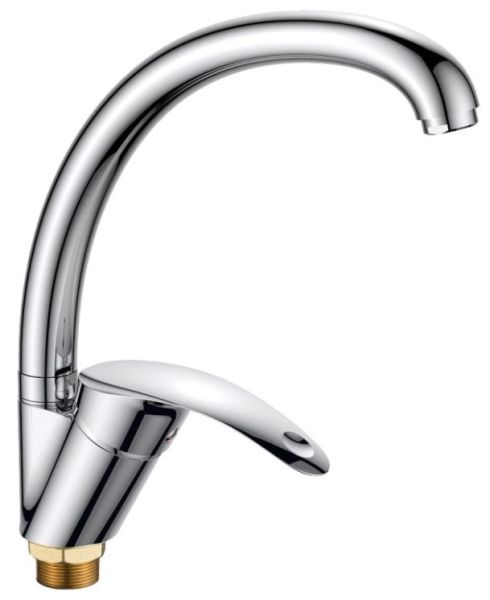 Смеситель для кухни Haiba HB4121-2 хром Смеситель для кухни Haiba HB4121-2 хром