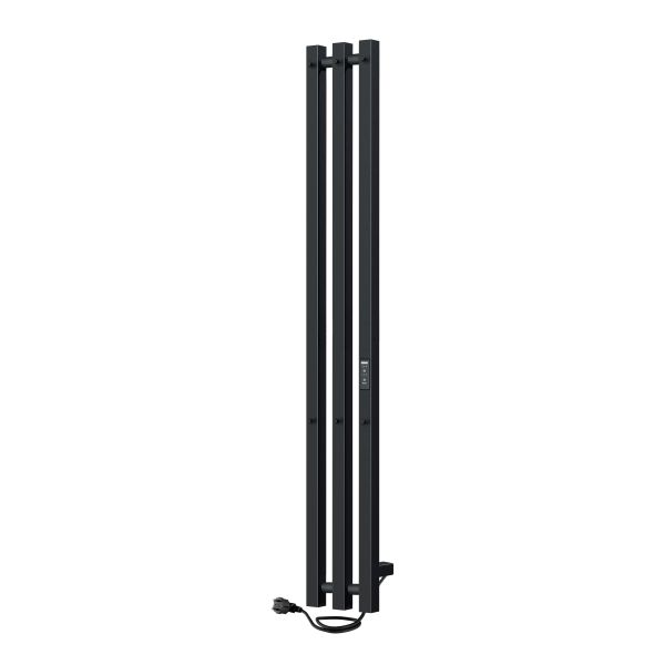 Полотенцесушитель электрический Indigo Style Pro LSPRE120-13BRRt 120x13 см чёрный муар