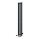 Полотенцесушитель электрический Indigo Style Pro LSPRE120-13BRRt 120x13 см чёрный муар