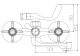 Смеситель для ванны Haiba HB3024 хром