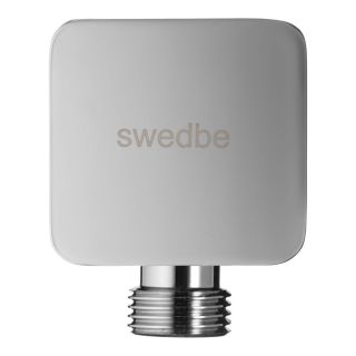 Шланговое подсоединение Swedbe Platta 5508 хром Шланговое подсоединение Swedbe Platta 5508 хром