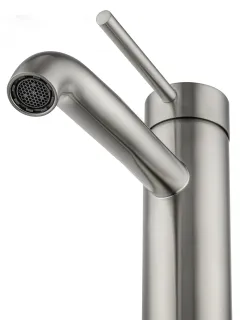 Смеситель для раковины Wonzon & Woghand Stick WW-88139017-BN брашированный никель