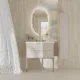 Пенал Kerama Marazzi Элеганс KMELSu135MPL1 30 см жемчужный лён
