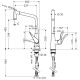 Смеситель для кухни Hansgrohe Metris 14780800 сталь Смеситель для кухни Hansgrohe Metris 14780800 сталь