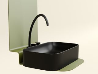 Раковина Ceramicanova Элемент (Element) CN6053MB 60 см чёрный матовый