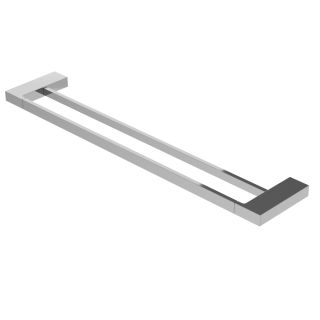 Полотенцедержатель двойной Cezares Движение (Slider) SLIDER-THD-60-01 хром
