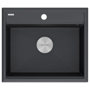 Мойка кухонная Paulmark Stepia PM115951-AN антрацит