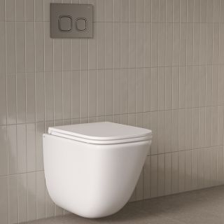 Унитаз подвесной IDDIS Торр (Torr) TOQFDSEi25 безободковый белый