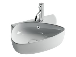 Раковина подвесная Ceramicanova Элемент (Element) CN5049 50 см белый