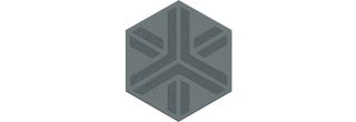 Декор Kerama Marazzi OS\C241\63012 Агуста синий матовый 6x5.2x0,69