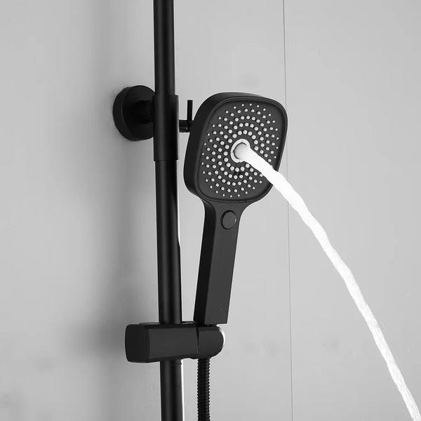 Душевая стойка Shevanik S8236H чёрный