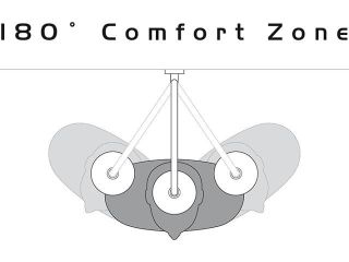 Душевая стойка с термостатом Grohe Rainshower SmartActive 310 26648LS0 белая луна/хром