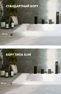 Гидромассажная ванна Whitecross Wave Slim 0111.170075.100.SOFT.GL 170x75см Soft золото