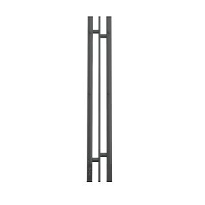Полотенцесушитель электрический Point Фрея PN20718GB П2 100x800 диммер слева графит блеск