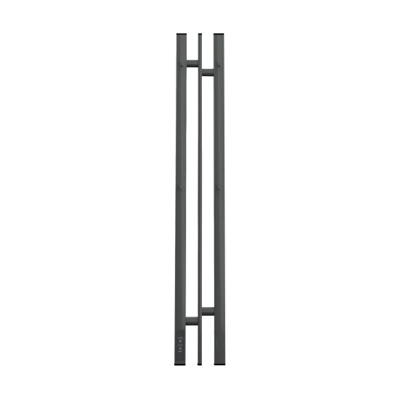Полотенцесушитель электрический Point Фрея PN20718GB П2 100x800 диммер слева графит блеск