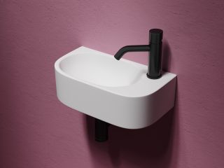 Раковина подвесная Ceramicanova Элемент (Element) CN6066L 40 см белый