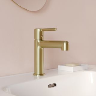 Смеситель для раковины IDDIS Эйгер (Aiger) AIGMG00i01 золото матовое