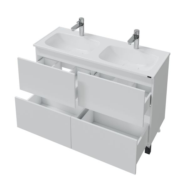 Подвесная тумба под раковину Санта Марс 700418 120 см белый