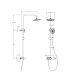 Душевая стойка Wonzon & Woghand Muse Corno WW-A30653-MW белый матовый