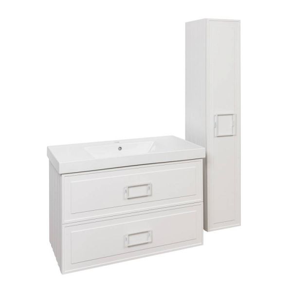 Тумба под раковину La Fenice Cubo TWIN FNC-01-CUB-B-100-2 97.6 см