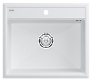 Мойка кухонная Paulmark Stepia PM115951-WH белый Мойка кухонная Paulmark Stepia PM115951-WH белый