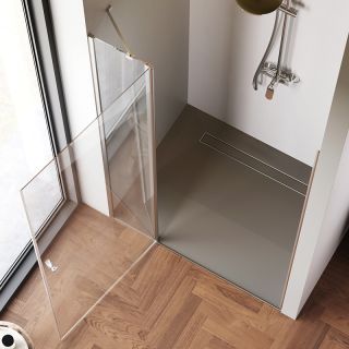 Душевая дверь  AM.PM Sunny W87G-120-1P-MT прозрачное стекло профиль серебристый 120x190