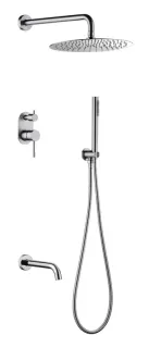Душевой гарнитур Boheme 464-2-INOX хром