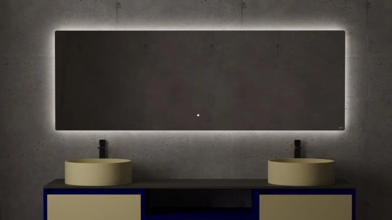 Зеркало с подсветкой Salini Ombra 27M011070BH 100см