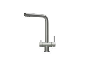 Смеситель для кухни Granula Kitchen Space 7011, СТАЛЬ МАТОВАЯ Смеситель для кухни Granula Kitchen Space 7011, СТАЛЬ МАТОВАЯ