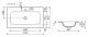 Мебельная раковина Ceramica Nova Element CN7012 81см белый