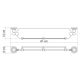 Wasserkraft Ammer K-7044 Полка стеклянная Wasserkraft Ammer K-7044 Полка стеклянная