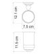 Wasserkraft Ammer K-7028 Подстаканник стеклянный Wasserkraft Ammer K-7028 Подстаканник стеклянный
