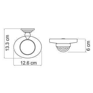 Wasserkraft Ammer K-7029 Мыльница стеклянная Wasserkraft Ammer K-7029 Мыльница стеклянная