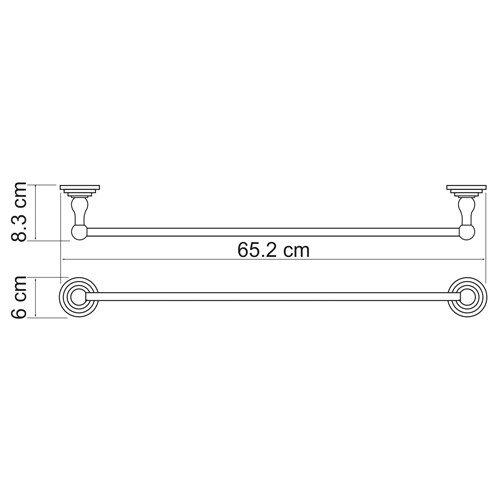 Wasserkraft Ammer K-7030 Штанга для полотенец