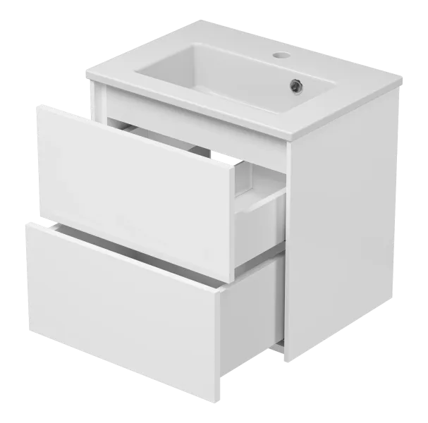 Подвесная тумба под раковину Brevita Toy 50 УТ000025658 белый