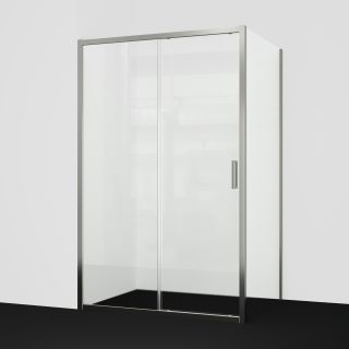 Душевой уголок WasserKRAFT Tauber 64S34 130x100 см профиль никель стекло прозрачное