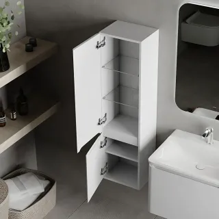 Пенал подвесной AQUAme S4 AQM9004WH 33 см белый