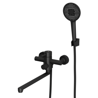 Смеситель для ванны с длинным поворотным изливом RUSH Melos (SUS1101-51Black) Смеситель для ванны с длинным поворотным изливом RUSH Melos (SUS1101-51Black)