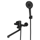 Смеситель для ванны с длинным поворотным изливом RUSH Melos (SUS1101-51Black) Смеситель для ванны с длинным поворотным изливом RUSH Melos (SUS1101-51Black)