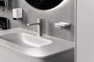 Стакан Boheme Qubic 10724-NB никель брашированный