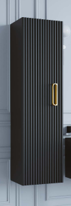 Пенал Armadi Art Vallessi Avangarde Linea 120см чёрный/золото 845-BG
