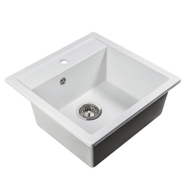 Мойка кухонная Reflexion Zia 51-WH RX1251WH белый