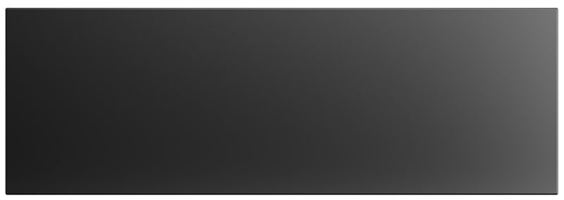 Фронтальная панель для ванны Am.Pm Gem 150x70см чёрный матовый W90A-150-070B-P