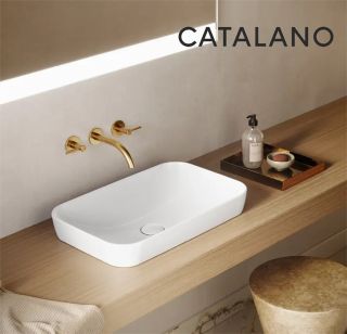 Раковина накладная Catalano Elice 0424600001 60 см белый