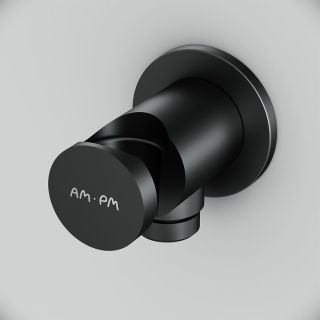 Шланговое подсоединение с держателем Am.Pm F0602122 чёрный матовый